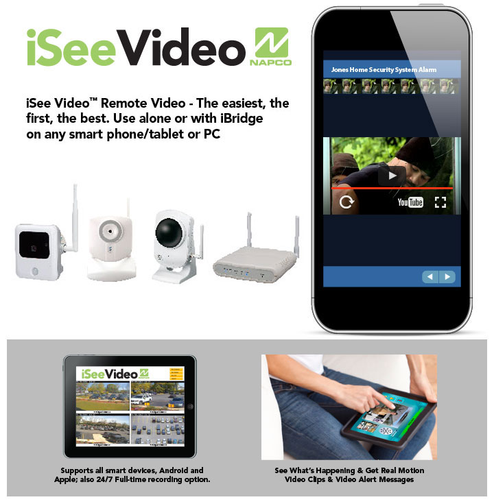 NAPCO iSee Video Remote Video